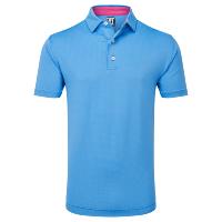 Polo Flexible Imprimé Points bleu (81678) - Footjoy