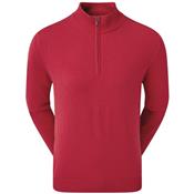 Pull Over Windstopper 1/2 Zip en Laine rouge (90213) - Footjoy