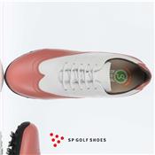 Chaussure femme Nova 2017 (Blanc-Rose) - SP Golf Shoes