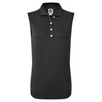 Polo Fil Ecosse Sans Manche Femme noir (88501) - FootJoy