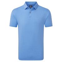 Polo Chiné Collar bleu clair (80141) - Footjoy