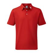 Polo Pique Etirable Uni Fit rouge (91825) - FootJoy