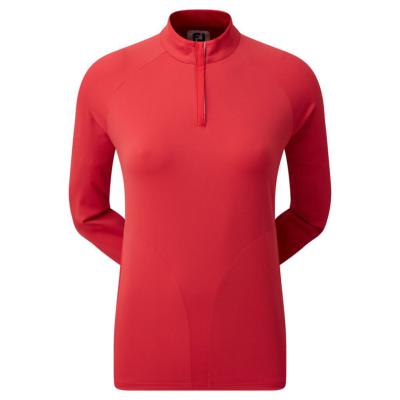 Pull Over Demi Zip Femme rouge (80252) - Footjoy