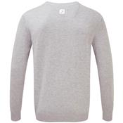 Pull Over Col V Melange de Laine gris (90136) - FootJoy