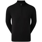 Pull Over Windstopper 1/2 Zip en Laine noir (90207) - Footjoy