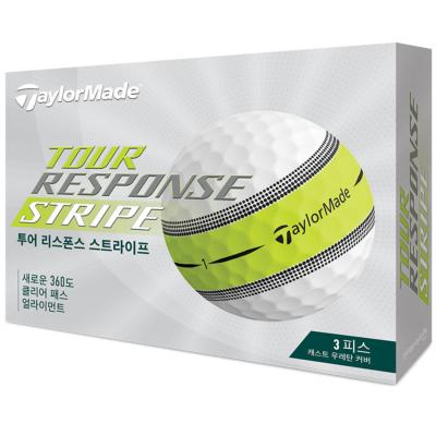 12 Balles de golf Tour Response Stripe - Taylormade