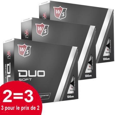 3x12 Balles de golf Duo Soft Optix (WG2006114) - Wilson