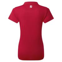 Polo Piqué Uni Femme rouge (88495) - FootJoy