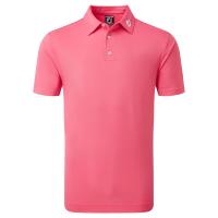 Polo Pique Etirable Uni rose (80133) - Footjoy