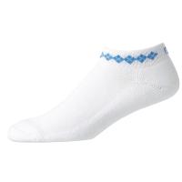 Chaussettes PRODRY Lightweight Sportlet Femme (blanc / bleu 19311-140) - Footjoy