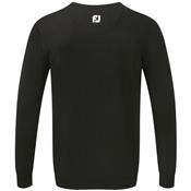 Pull Over Col V Melange de Laine noir (90129) - FootJoy