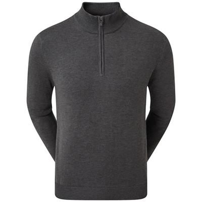 Pull Over Windstopper 1/2 Zip en Laine anthracite (90212) - Footjoy