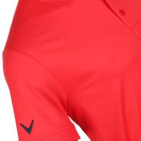 Polo Solid Ribbed Rouge (CGKSB011-611) - Callaway