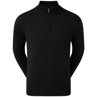 Pull Over Windstopper 1/2 Zip en Laine noir (90207) - Footjoy