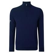 Pull 1/4 Zip Windstopper marine (CGGF7079-410) - Callaway