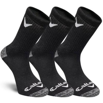 Chaussettes Sport Crew noir (3 paires) (5619014) - Callaway