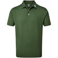 Polo Pique Etirable Uni vert olive (84455) - FootJoy