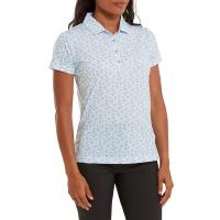 Polo imprimé Floral bleu ciel Femme (80246) - Footjoy