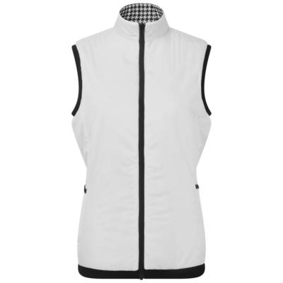 Gilet de pluie Insulated Reversible Femme blanc/noir (88852) - FootJoy