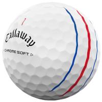 12 Balles de golf Chrome Soft Triple Track 2024 - Callaway