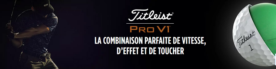 TITLEIST - 12 Balles de golf Pro V1 2023