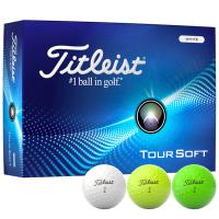 12 Balles de golf Tour Soft 2024 (T4014S) - Titleist