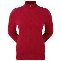 Pull Over Doublé Full-Zip Femme rouge (88861) - FootJoy