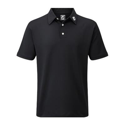 Polo Pique Etirable Uni Fit noir (91822) - FootJoy