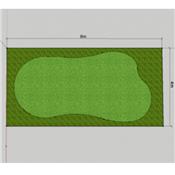 Tapis de putting PRO à dérouler - Golfleader