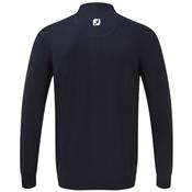 Pull Over 1/2 Zippé Melange de Laine marine (90138) - FootJoy