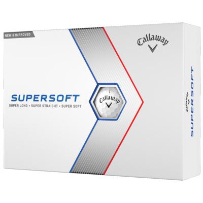 12 Balles de golf Supersoft 2023 - Callaway