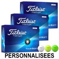 36 Balles TITLEIST Personnalisées Tour Soft - Titleist