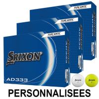 36 Balles SRIXON Personnalisées AD333 - Srixon