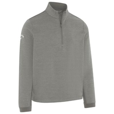 Pull Textured 1/4 Zip gris (CGKFD040-096) - Callaway