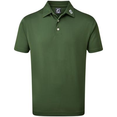 Polo Pique Etirable Uni vert olive (84455) - FootJoy