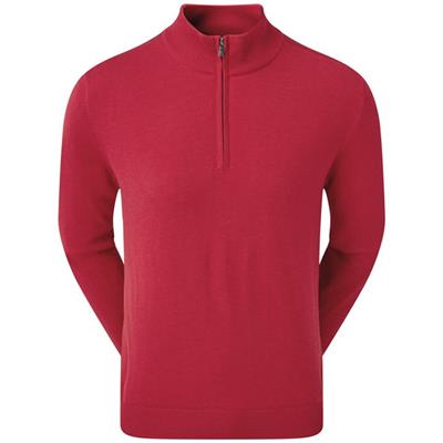 Pull Over Windstopper 1/2 Zip en Laine rouge (90213) - Footjoy