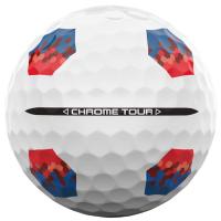 12 Balles de golf Chrome Tour Tru Track 2024 - Callaway