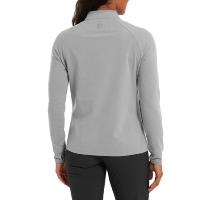 Pull Over Demi Zip Femme gris (80249) - Footjoy