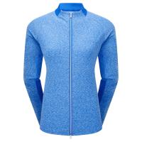 Pull Over Full Zip Space Dye Femme bleu (31989) - Footjoy