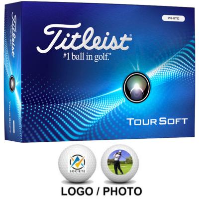 12x12 Balles TITLEIST Logotées Tour Soft - Titleist