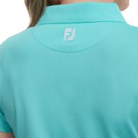 Polo Piqué Uni Femme bleu turquoise (88496) - FootJoy