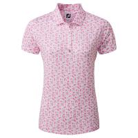 Polo imprimé Floral rose Femme (80245) - Footjoy