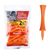 Tees en plastique gradué orange 70mm 2 3/4'' (20 tees - TEPCPS) - Masters