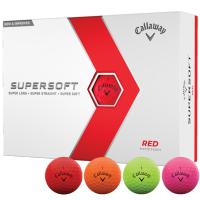 12 Balles de golf Supersoft Matte 2023 - Callaway