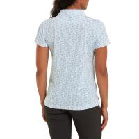 Polo imprimé Floral bleu ciel Femme (80246) - Footjoy