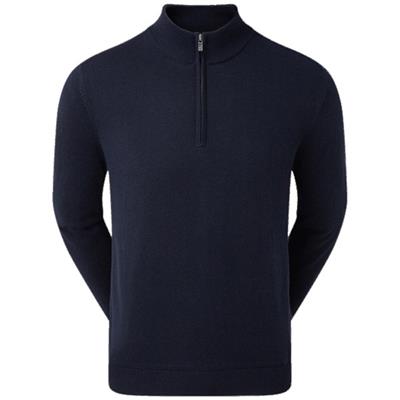 Pull Over Windstopper 1/2 Zip en Laine marine (90210) - Footjoy