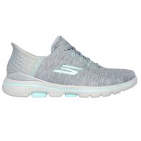 Chaussure femme Walk 5 2024 (123085-GYAQ-Gris) - Skechers