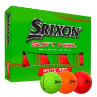 12 Balles de golf SOFT FEEL BRITE 2023 - Srixon <b style='color:red'>(dispo au 1 fevrier 2025)</b>