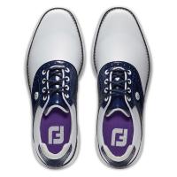 Chaussure femme FJ Traditions Spikeless 2025 (97926 - Blanc / Marine) - Footjoy