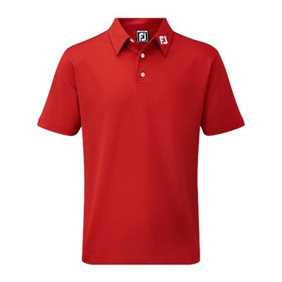 Polo Pique Uni Junior rouge (92741) - FootJoy